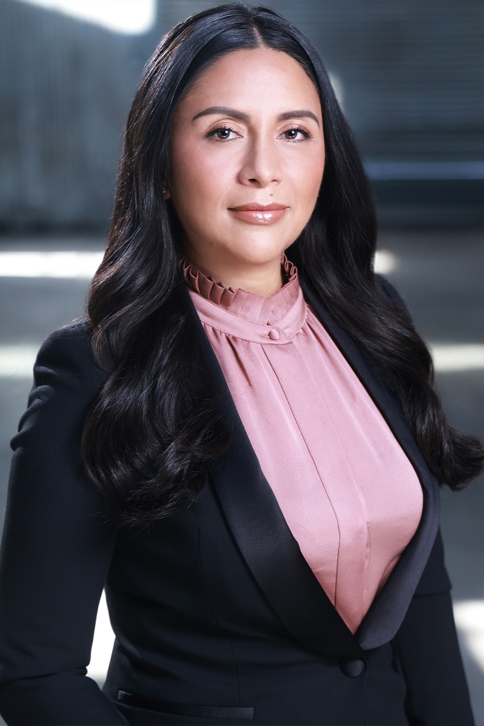 female attorney posing for a professional headshot in nyc