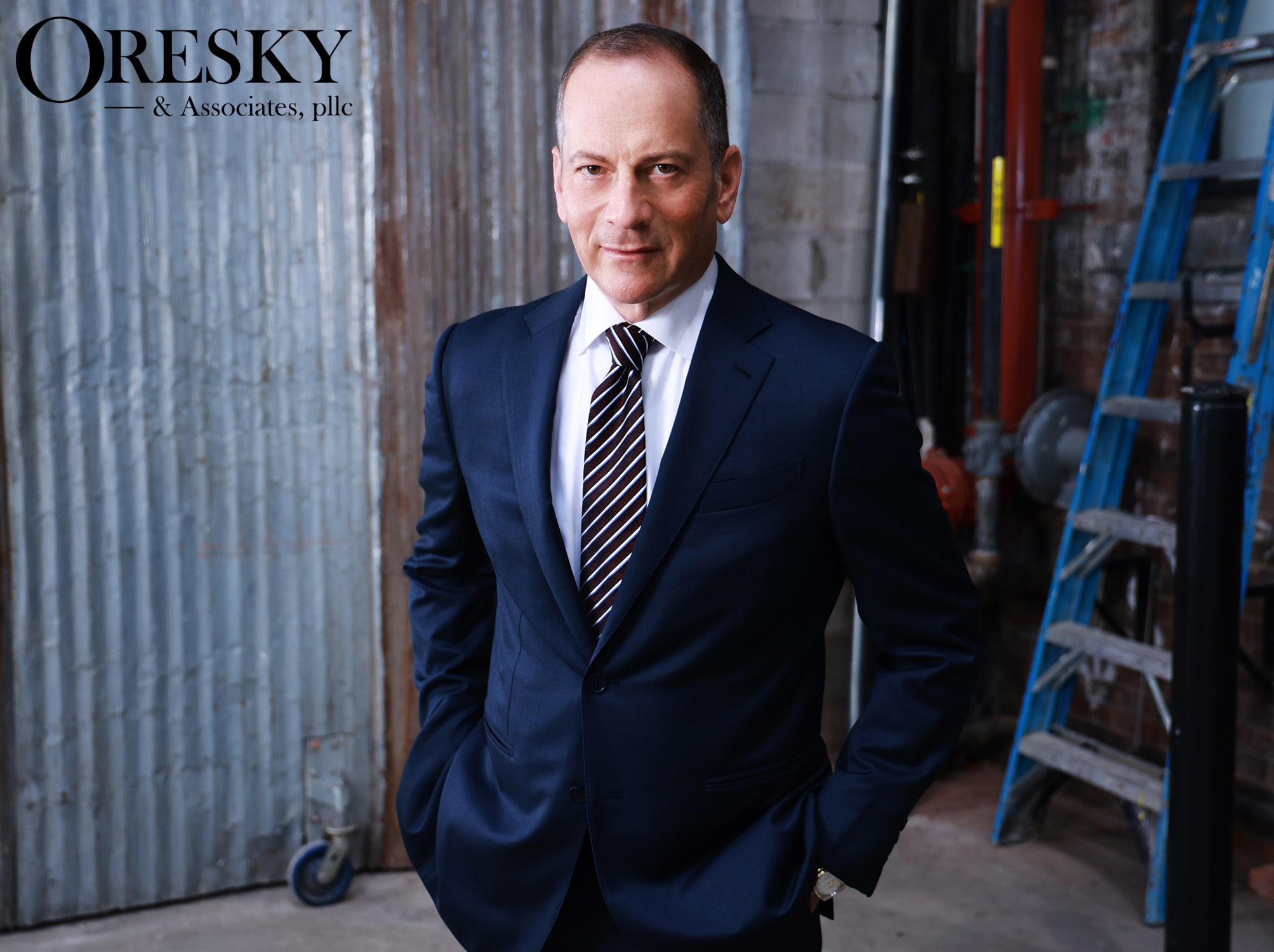 lawyer taking a corporate headshot in nyc